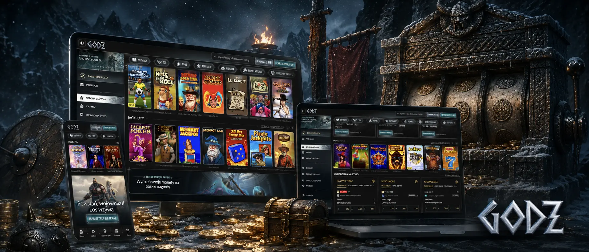 Jak aktualizować dostęp do Godz Casino